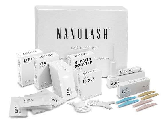 E timpul pentru un lifting de gene acasă folosind Nanolash Lash Lift Kit