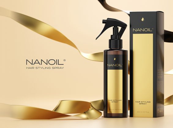 nanoil hair styling spray