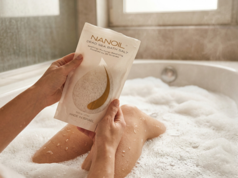 Sare de baie de la Marea Moartă nanoil